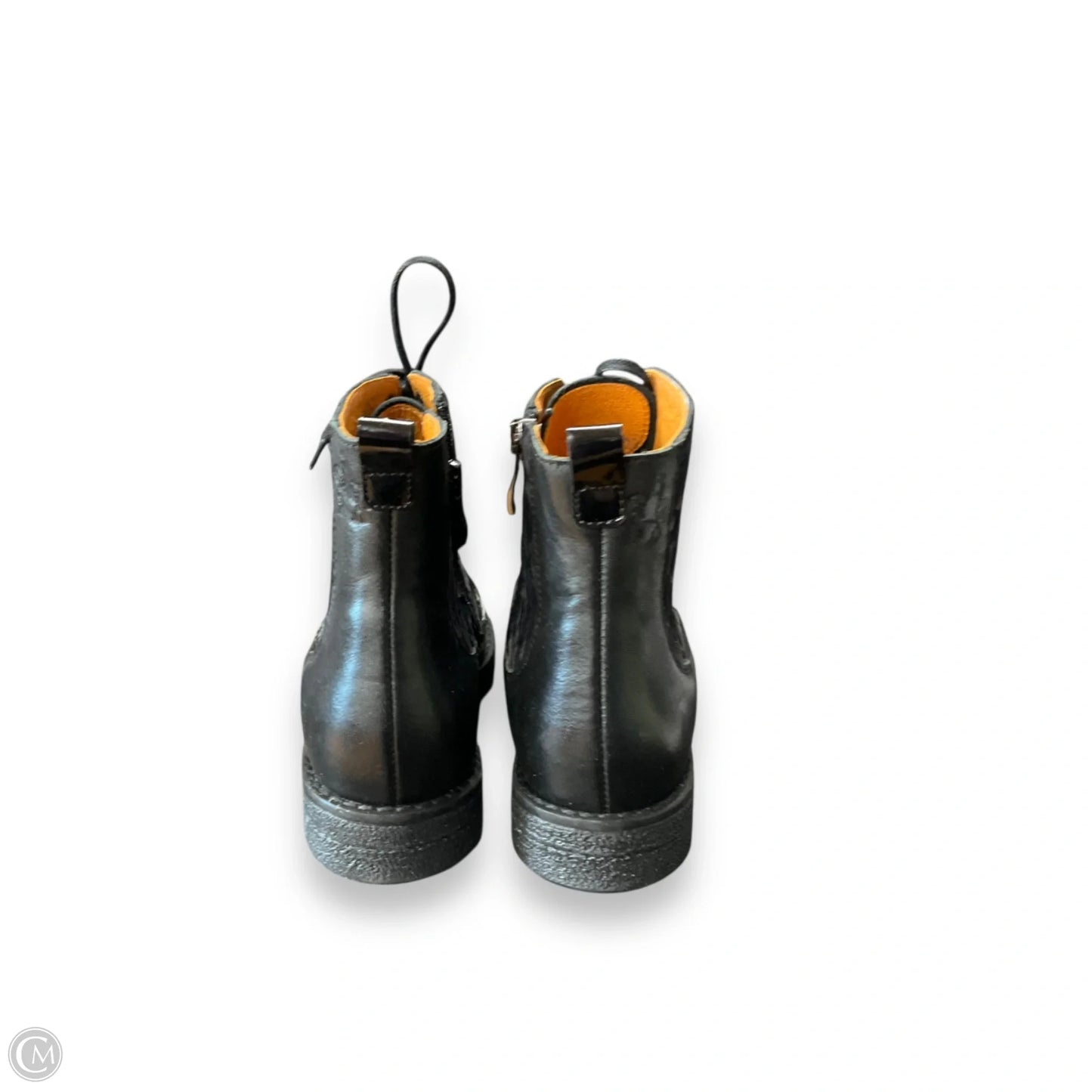 Boots Ankle Flats By Embassy London In Black, Size: 7