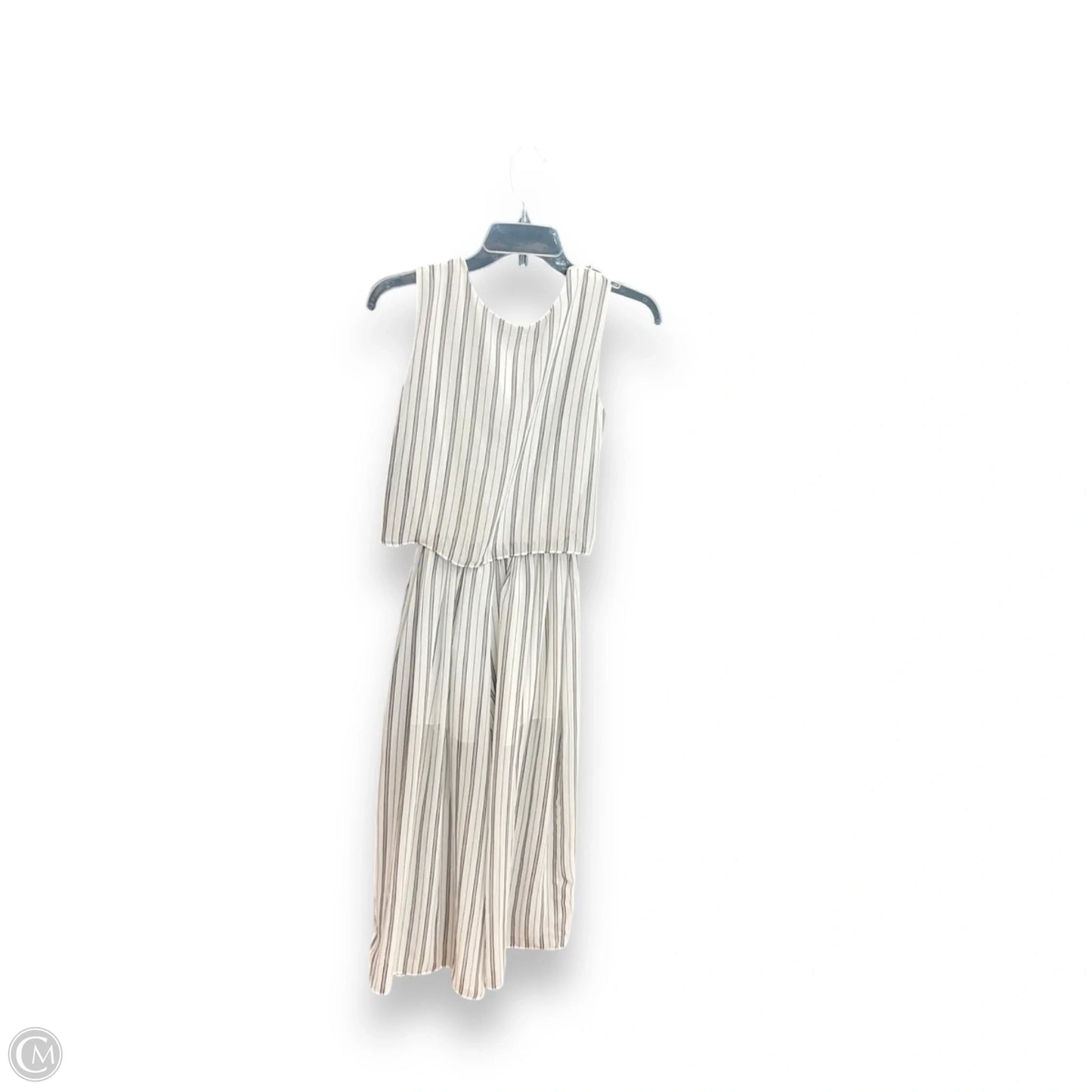 Jumpsuit By Joa In Black & White, Size: Xs