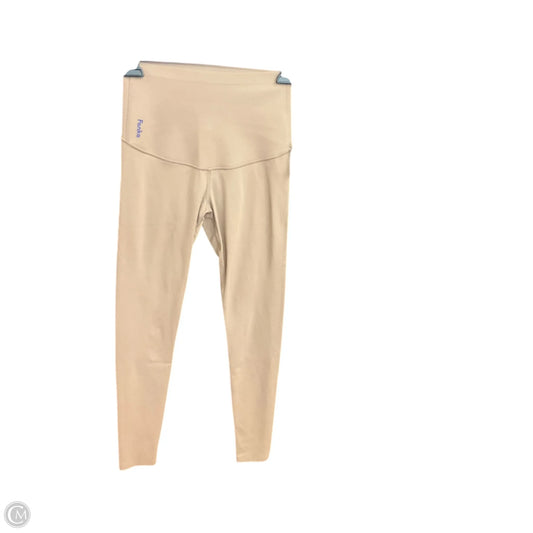 Athletic Leggings By Fanka In Tan, Size: Xs