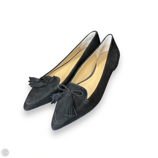 Shoes Flats By Ann Taylor In Black, Size: 8