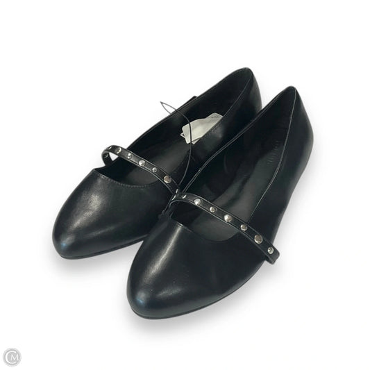 Shoes Flats By Torrid In Black & Silver, Size: 12