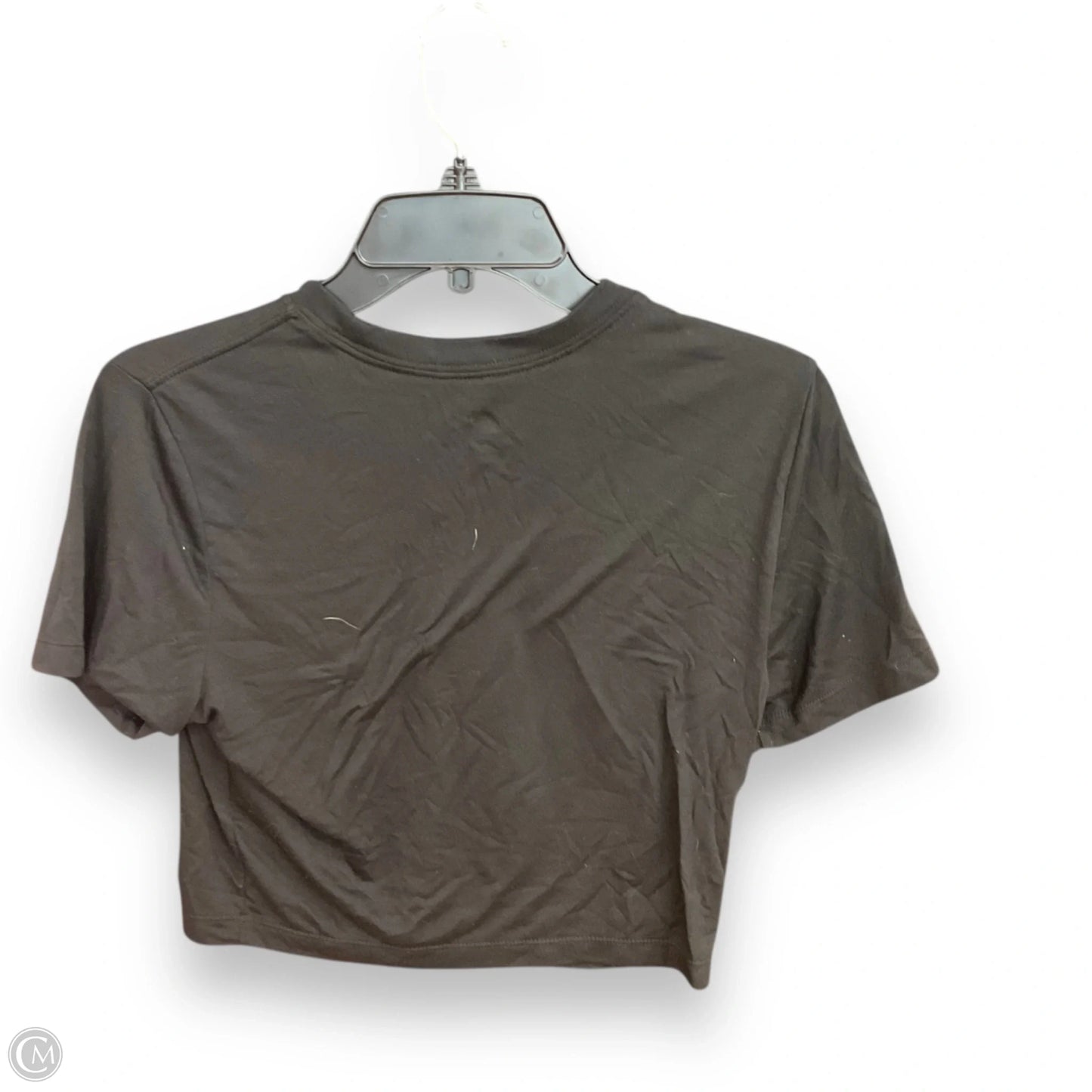 Athletic Top Short Sleeve By Nike Apparel In Black, Size: M