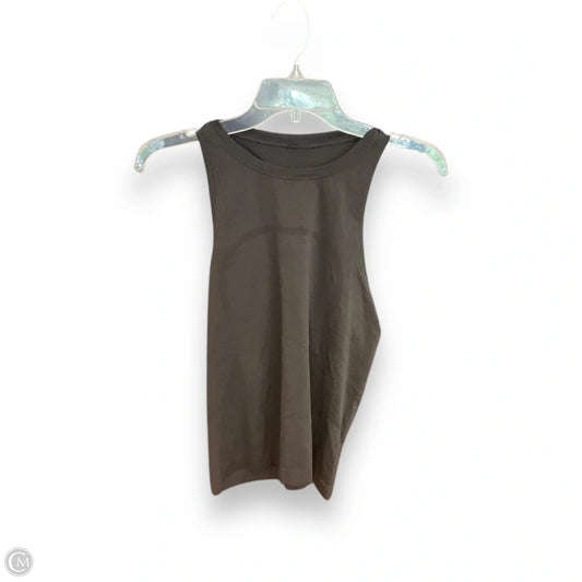 Athletic Tank Top By Lululemon In Black, Size: 8