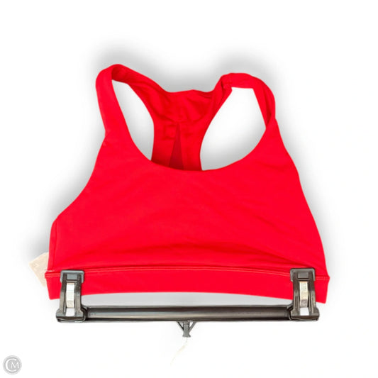 Athletic Bra By Lululemon In Red, Size: 6