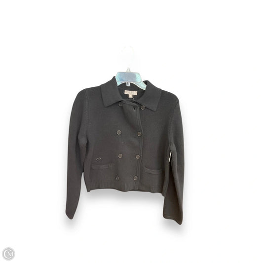 Sweater Cardigan By J. Crew In Black, Size: M