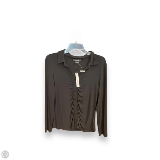 Blouse Long Sleeve By Sanctuary In Black, Size: L