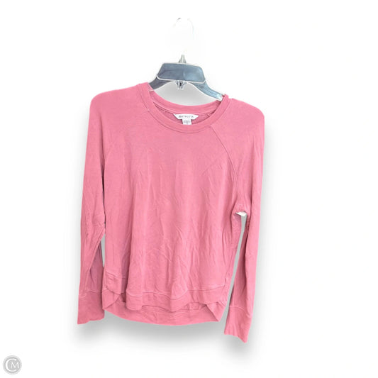Athletic Top Long Sleeve Crewneck By Athleta In Pink, Size: S