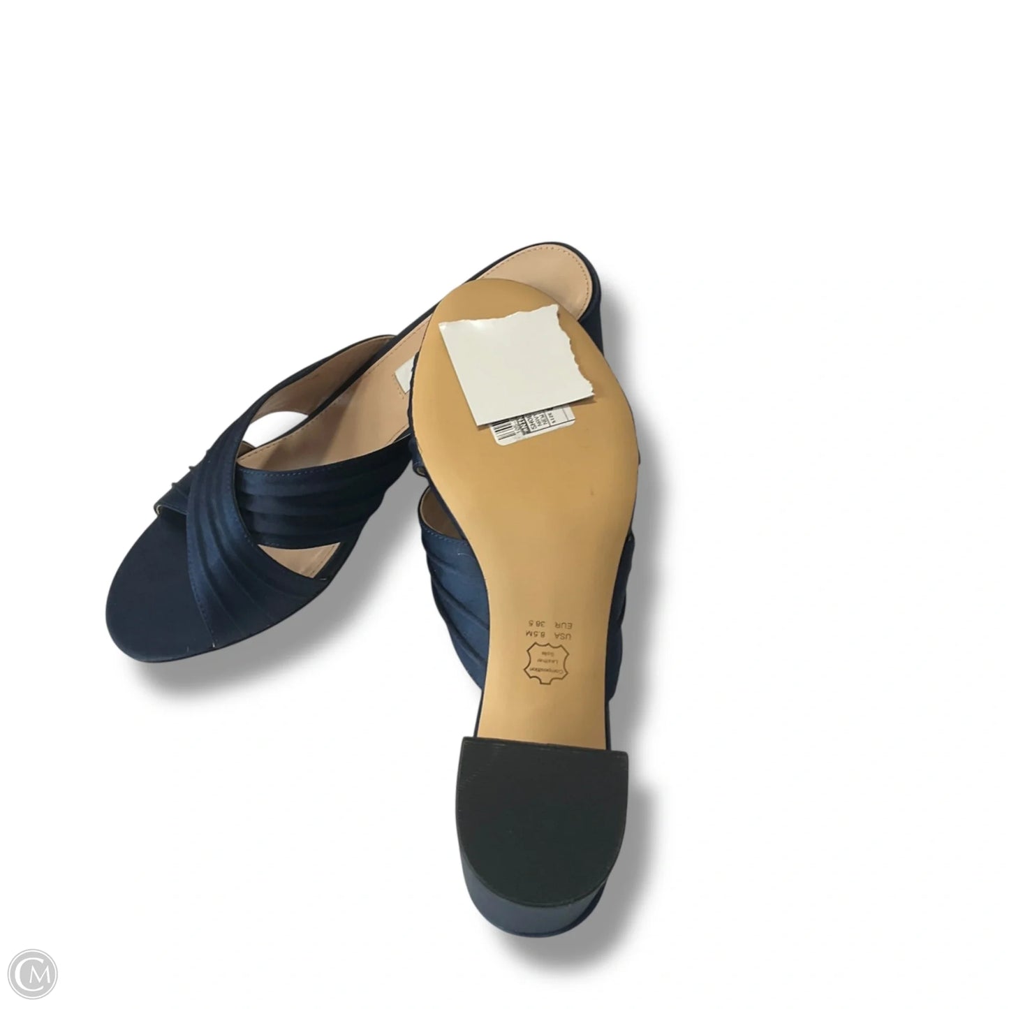 Shoes Heels Block By Nina In Navy, Size: 8.5