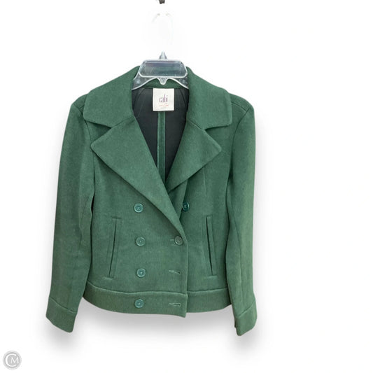 Jacket Shirt By Cabi In Green, Size: S