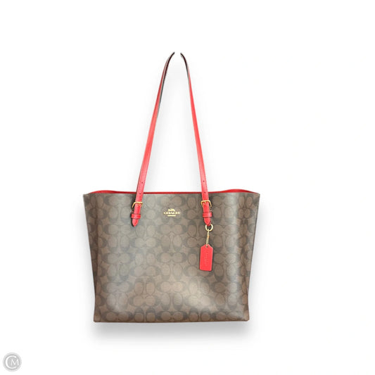 Tote Designer By Coach, Size: Large
