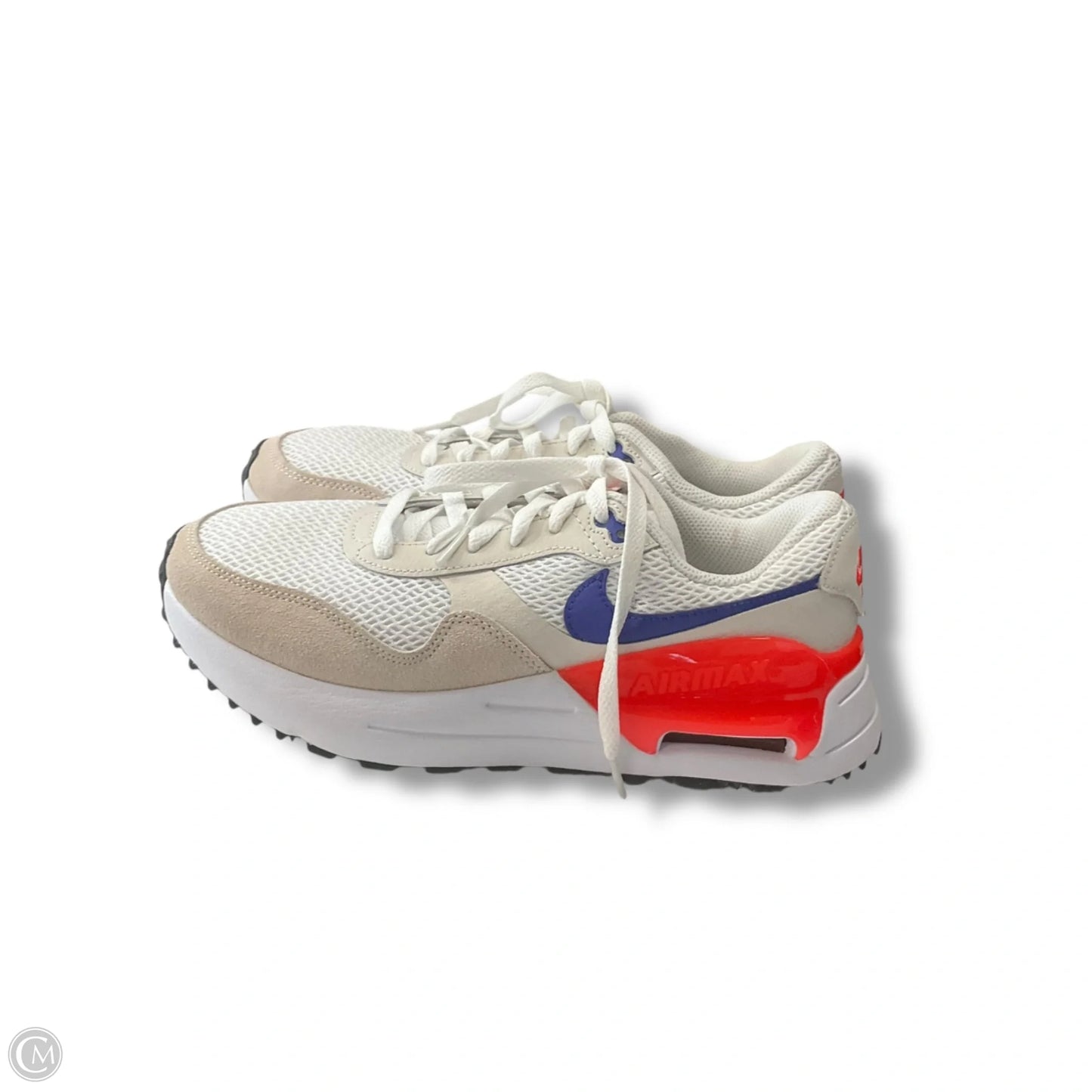 Shoes Athletic By Nike In White, Size: 8.5