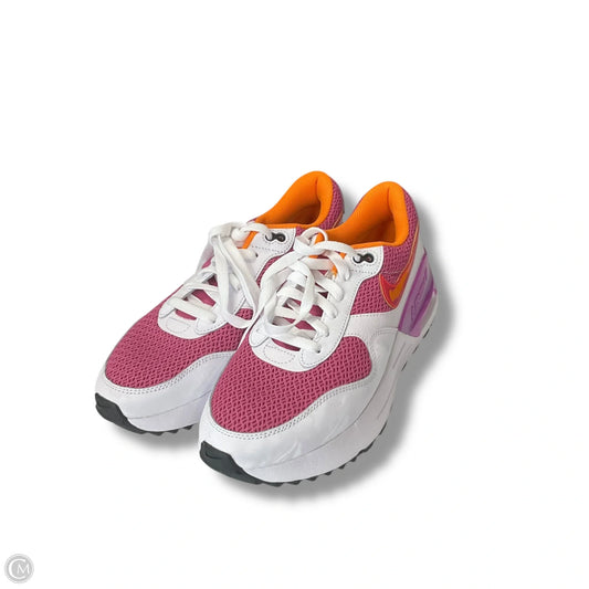 Shoes Athletic By Nike In Pink & White, Size: 8.5