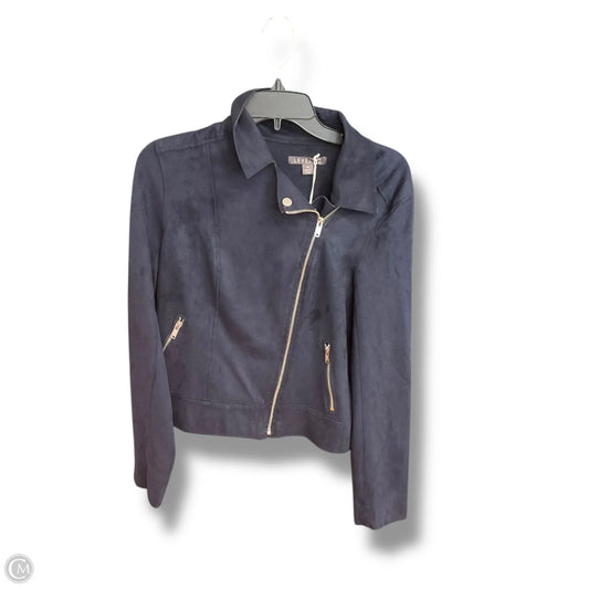 Jacket Moto By Level 99 In Blue, Size: M