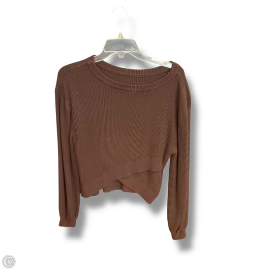 Sweater By Lululemon In Brown, Size: 6