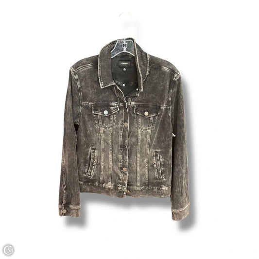 Jacket Denim By Liverpool In Black Denim, Size: M