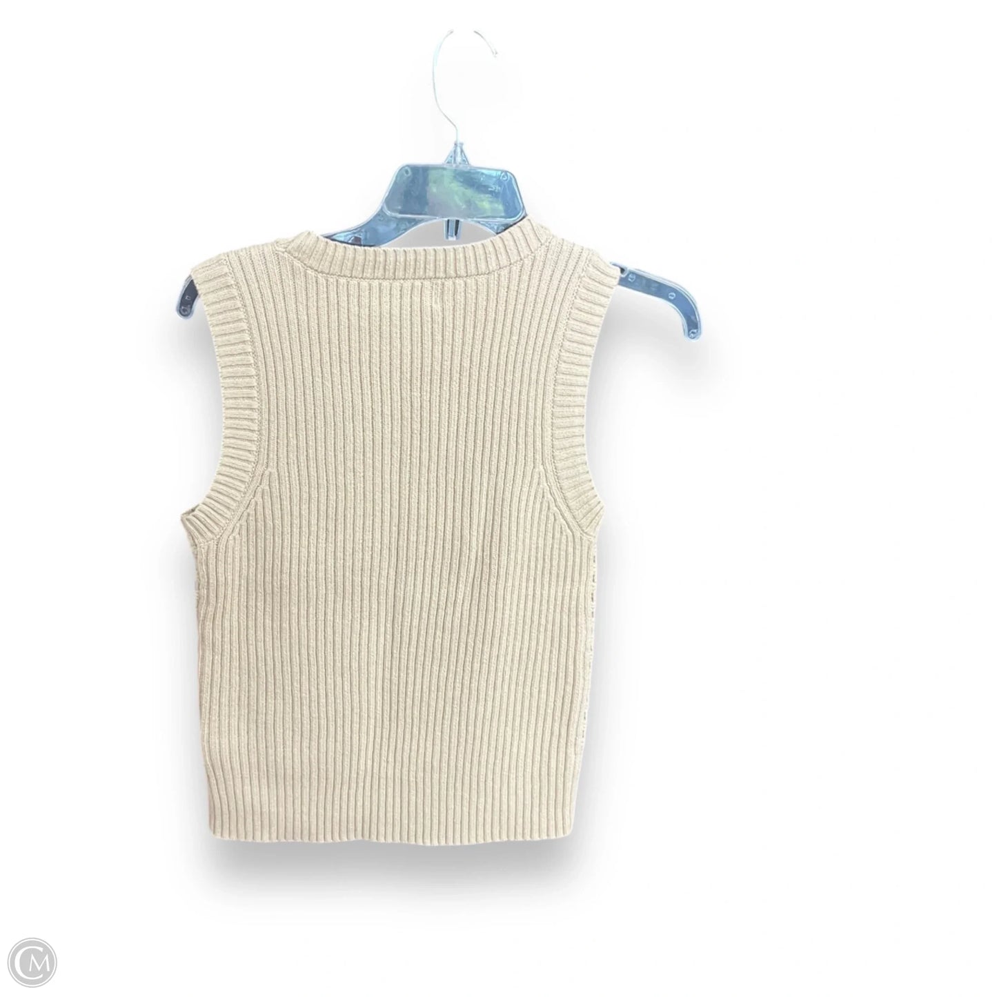 Vest Sweater By Evereve In Multi-colored, Size: M