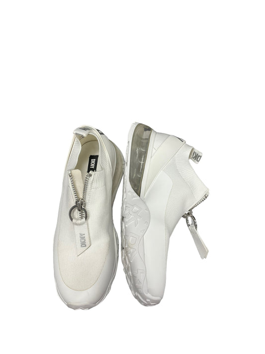 White Shoes Athletic Dkny, Size 9.5