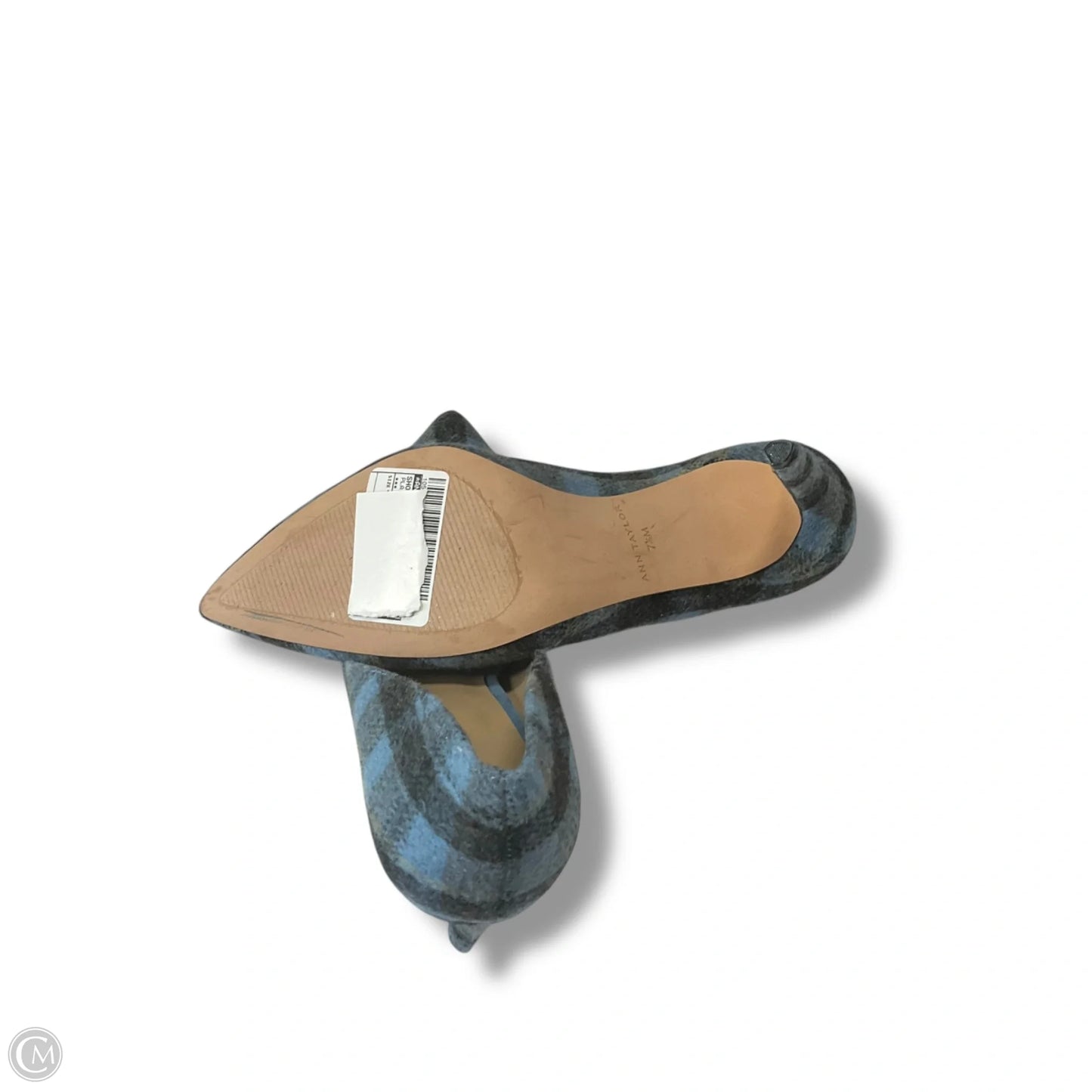 Shoes Heels Stiletto By Ann Taylor In Plaid Pattern, Size: 7.5