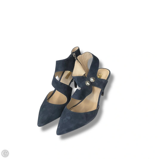 Shoes Heels Stiletto By Louise Et Cie In Blue, Size: 7.5