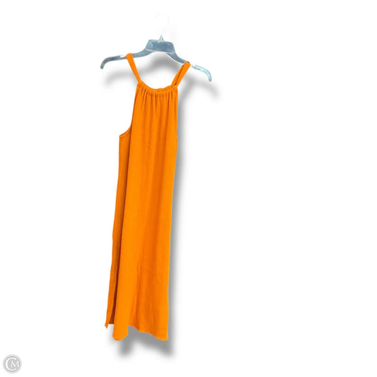 Dress Casual Midi By Evereve In Yellow, Size: M