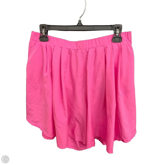 Athletic Shorts By Free People In Pink, Size: Xl