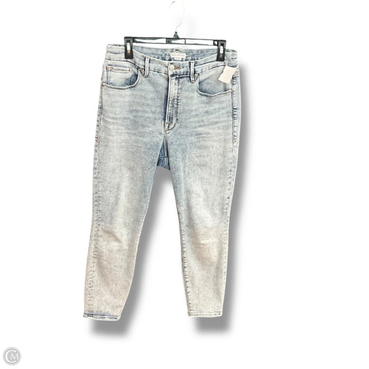 Jeans Skinny By Good American In Blue Denim, Size: 14