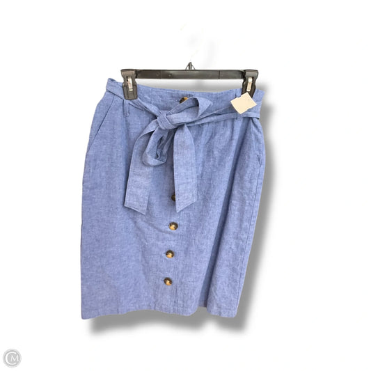 Skirt Midi By Boden In Blue, Size: 6