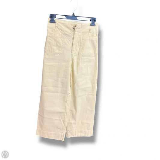 Pants Wide Leg By Maeve In Yellow, Size: 2