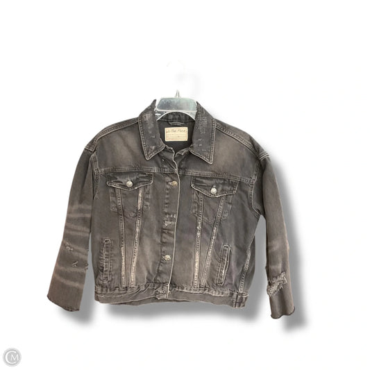 Jacket Denim By We The Free In Black Denim, Size: Xs