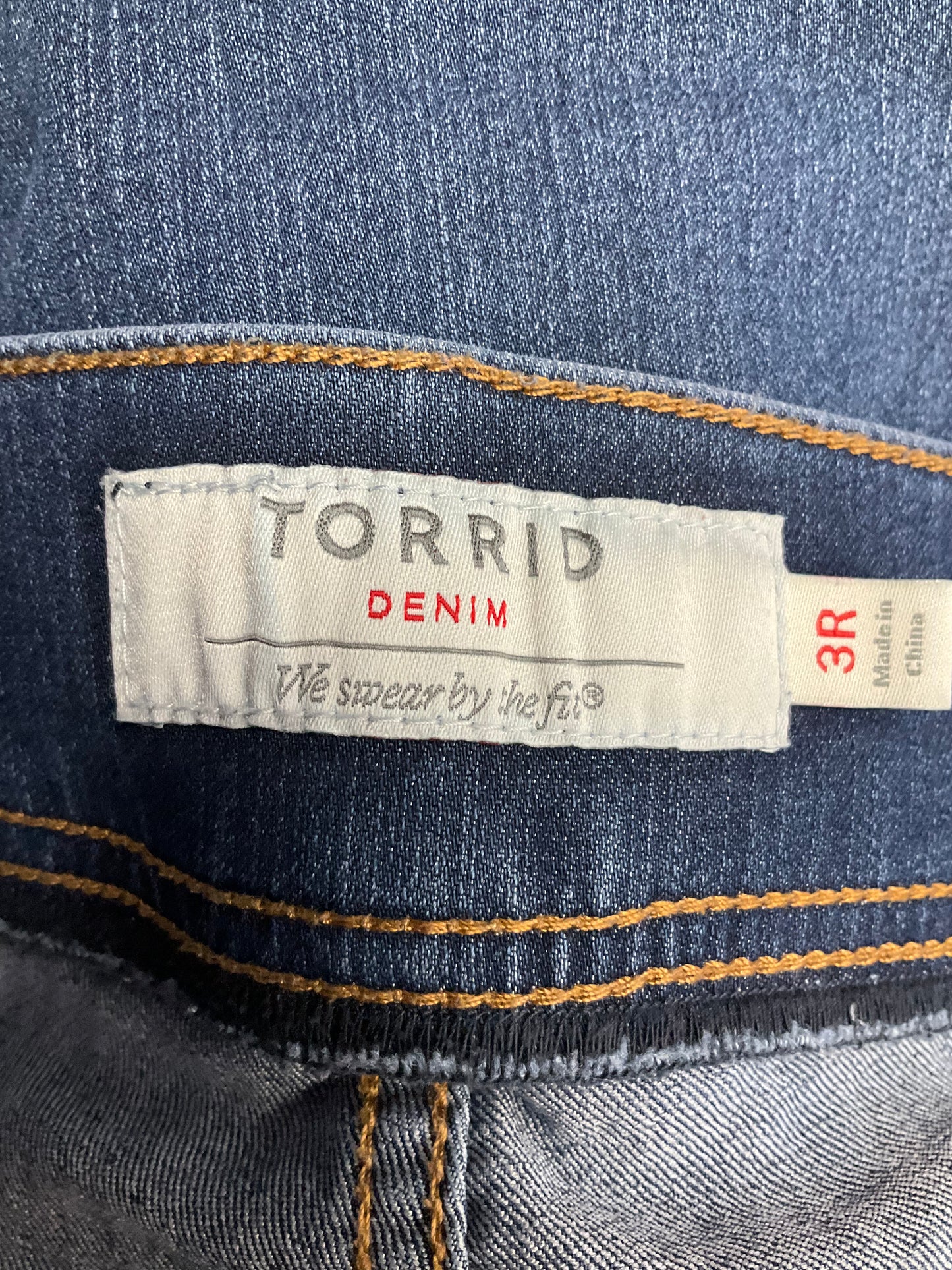 Blue Denim Jeans Jeggings Torrid, Size 22