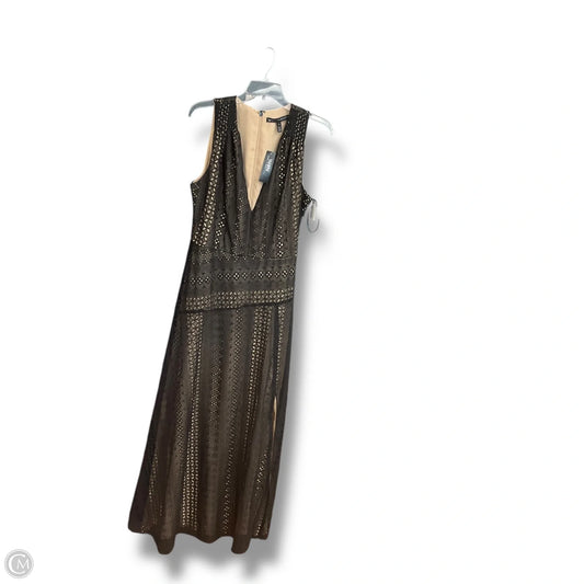 Dress Party Midi By White House Black Market In Black, Size: 12