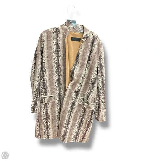 Blazer By Blanknyc In Snakeskin Print, Size: M