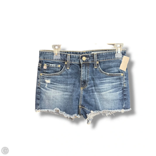 Shorts By Adriano Goldschmied In Blue Denim, Size: 0