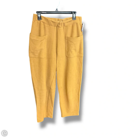 Pants Cropped By Madewell In Tan, Size: 10