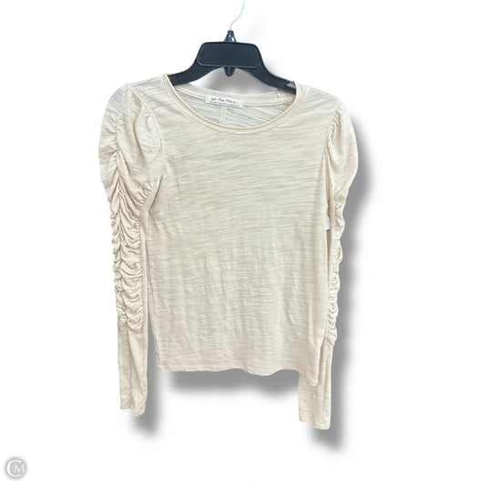 Top Long Sleeve By We The Free In Beige, Size: Xs