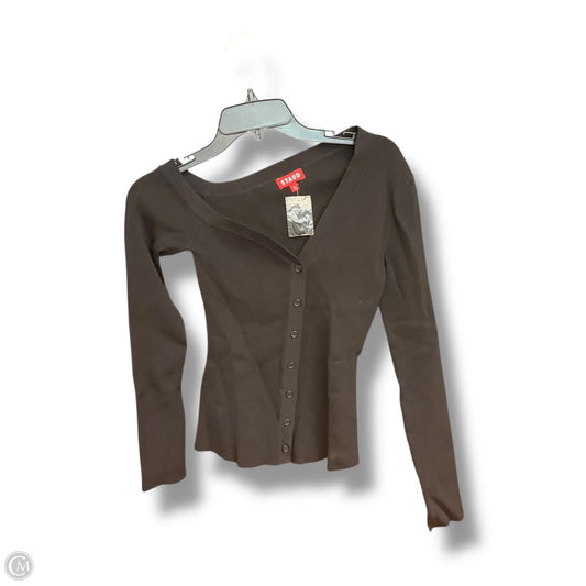 Top Long Sleeve By Staud In Black, Size: S