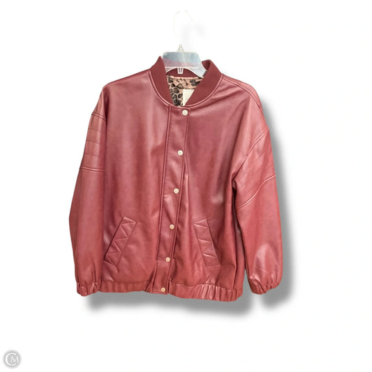 Jacket Other By Avec Les Filles In Red, Size: M