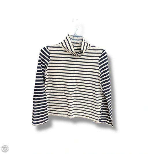 Top 3/4 Sleeve By Madewell In Striped Pattern, Size: Xxs
