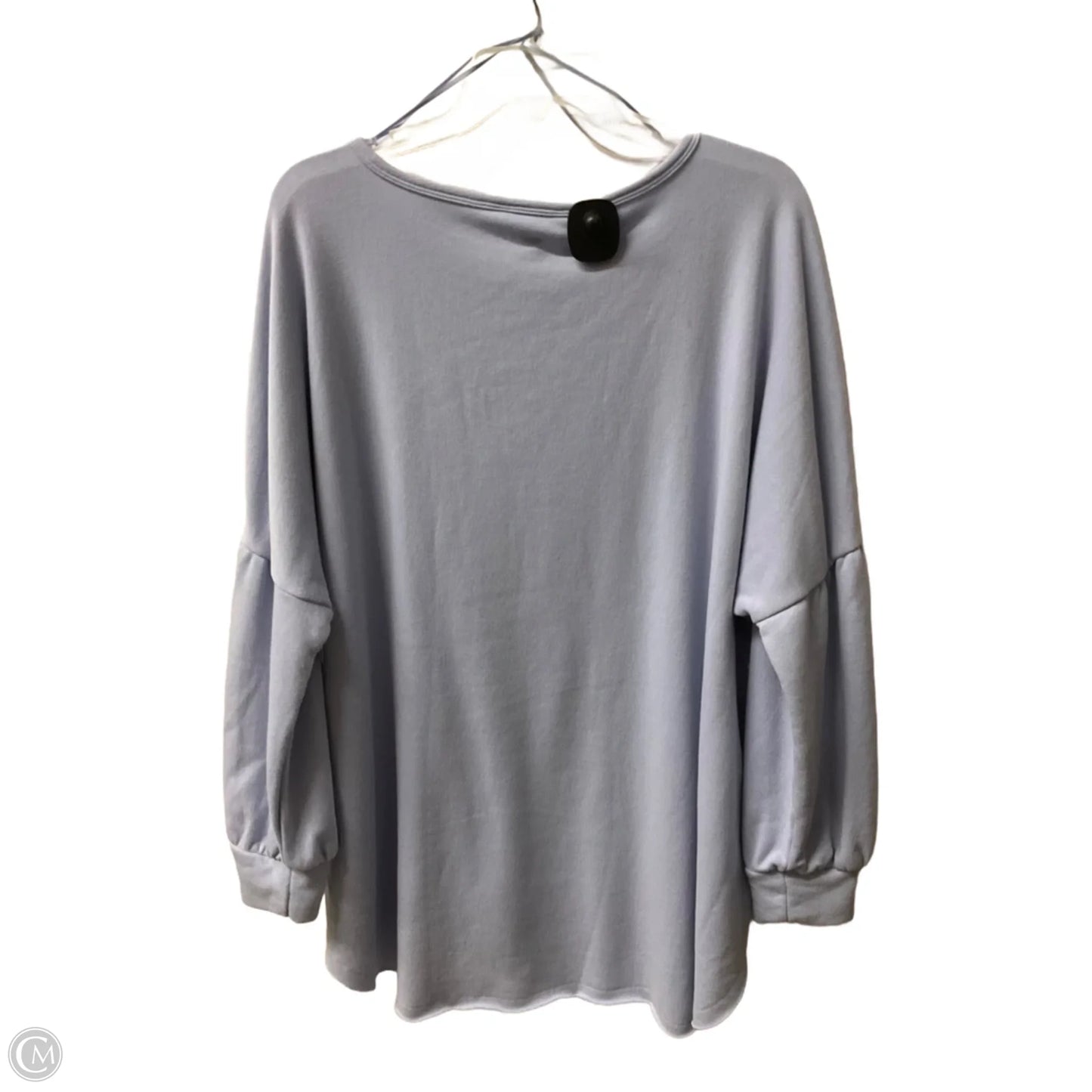Sweatshirt Crewneck By Lc Lauren Conrad In Blue, Size: Xxl