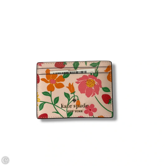 Id/card Holder Designer By Kate Spade, Size: Small