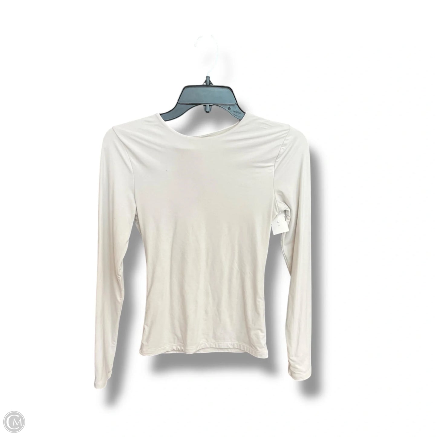 Top Long Sleeve Basic By Abercrombie And Fitch In Grey, Size: S