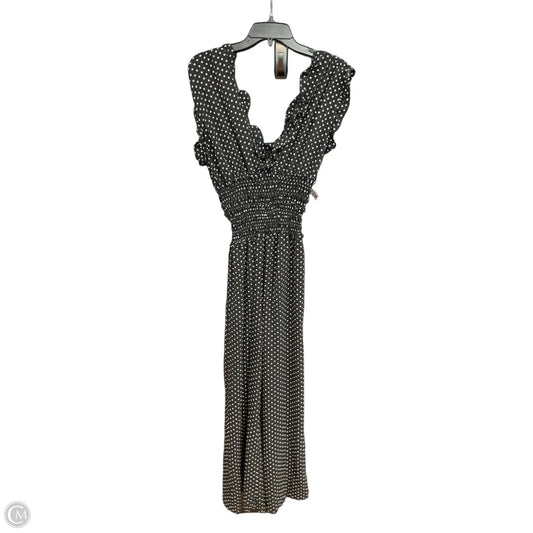 Jumpsuit By Max Studio In Polkadot Pattern, Size: M