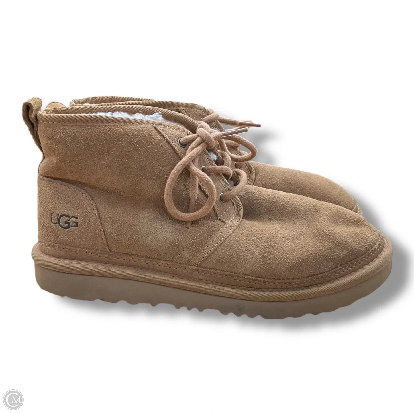 Boots Designer By Ugg In Brown, Size: 6