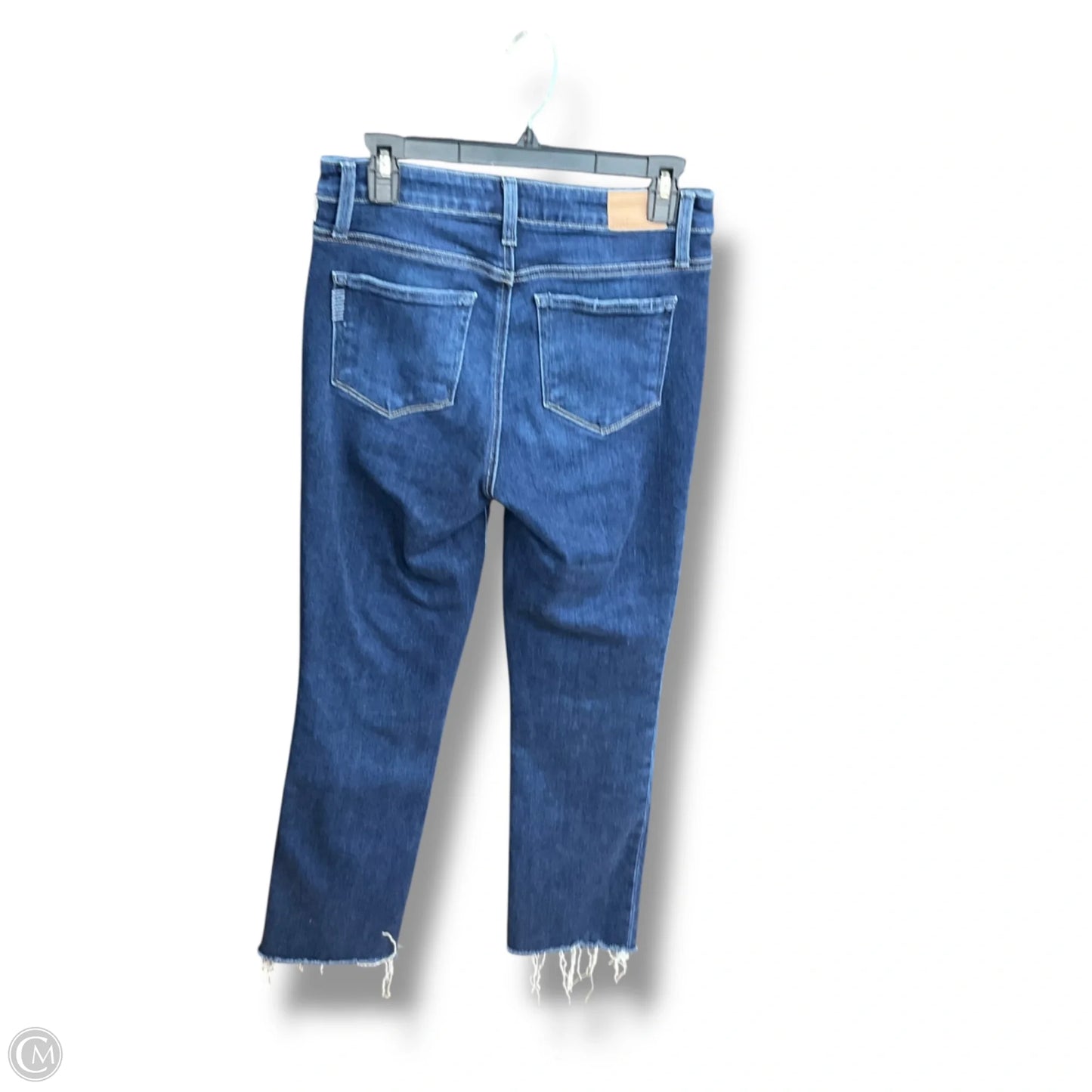 Jeans Straight By Paige In Blue Denim, Size: 6