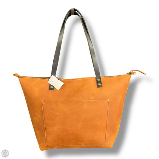 Tote Leather By Portland Leather, Size: Large