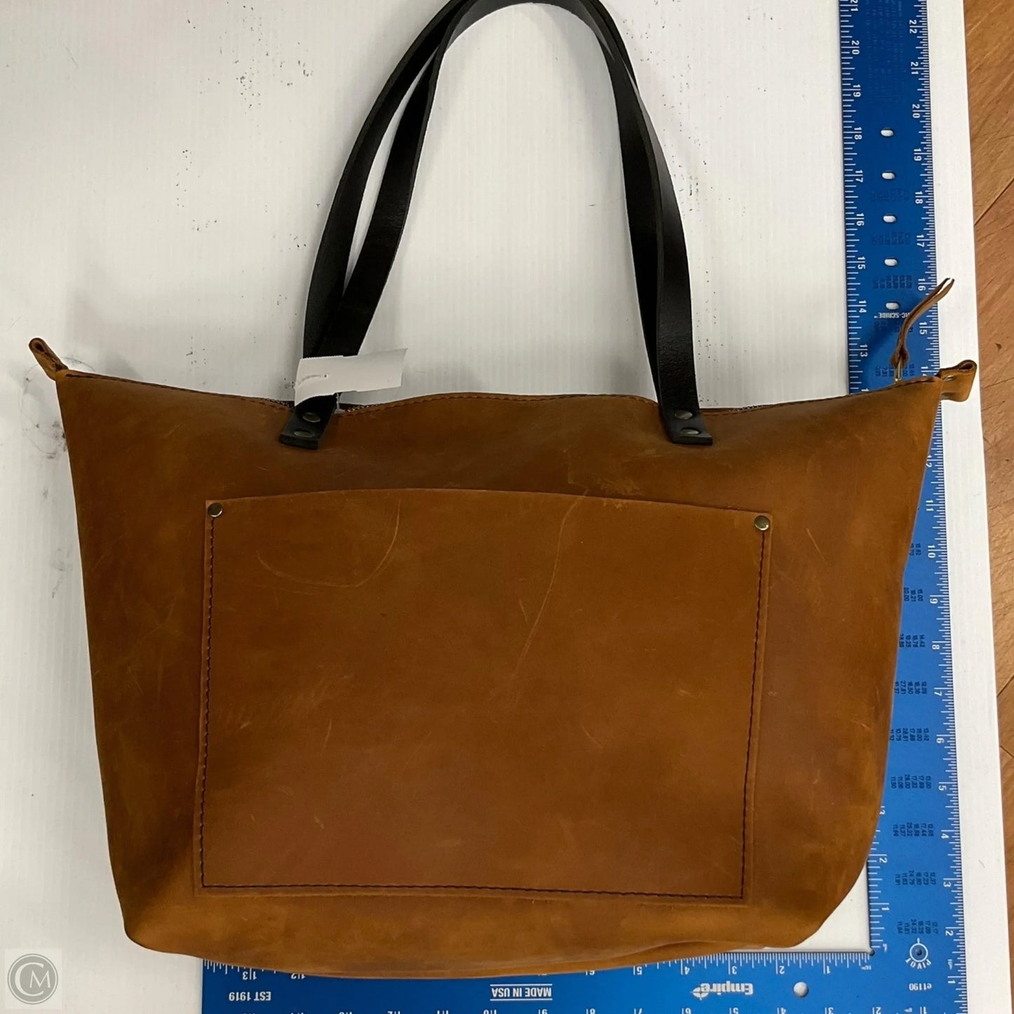 Tote Leather By Portland Leather, Size: Large
