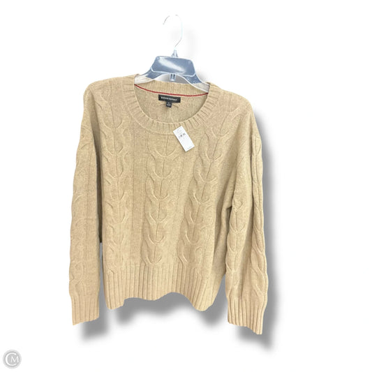 Sweater By Banana Republic In Beige, Size: L