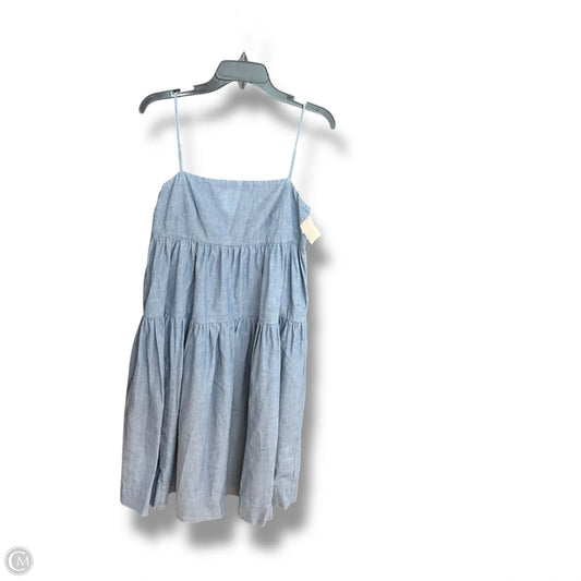 Dress Casual Midi By J. Crew In Blue, Size: S