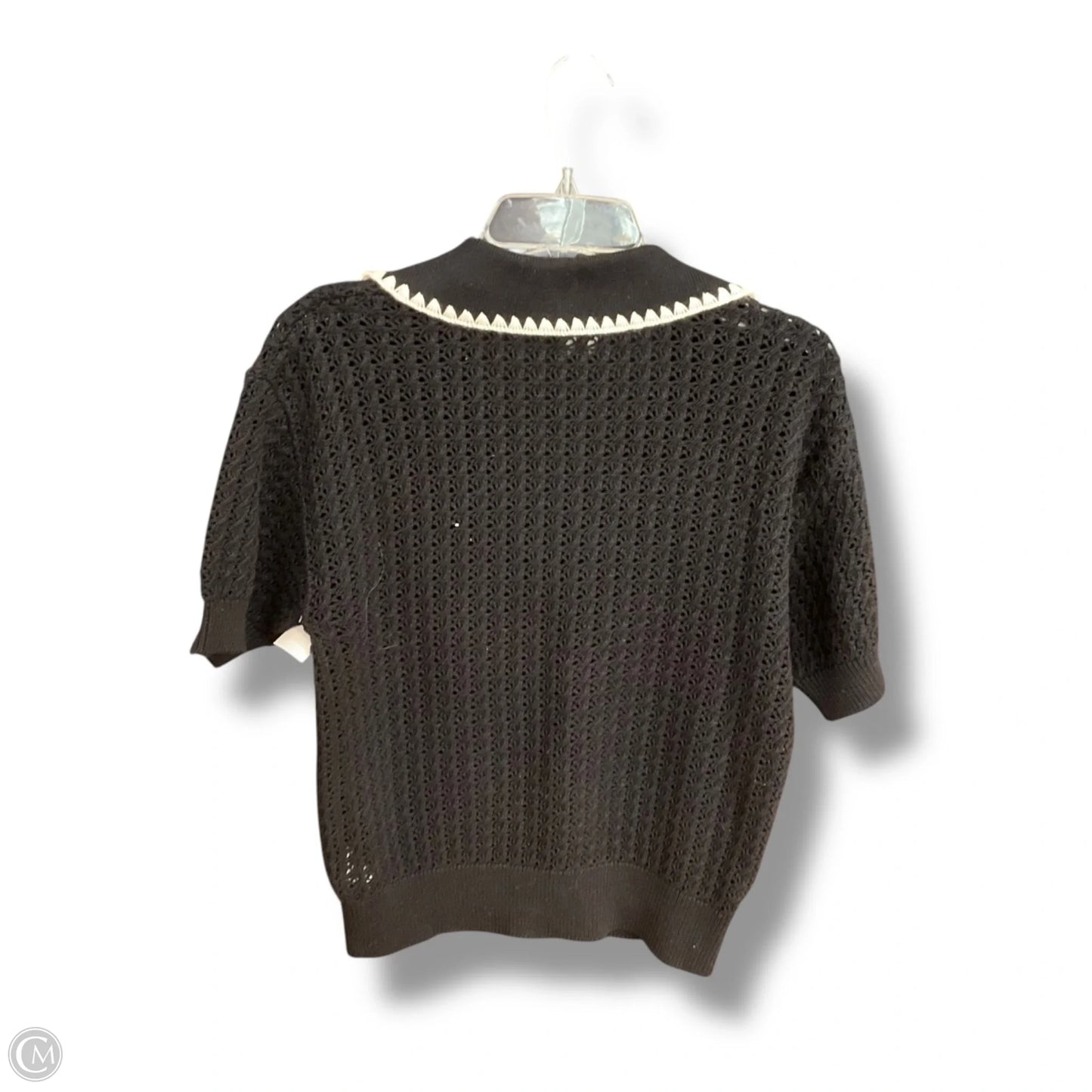 Sweater By Varley In Black & White, Size: S