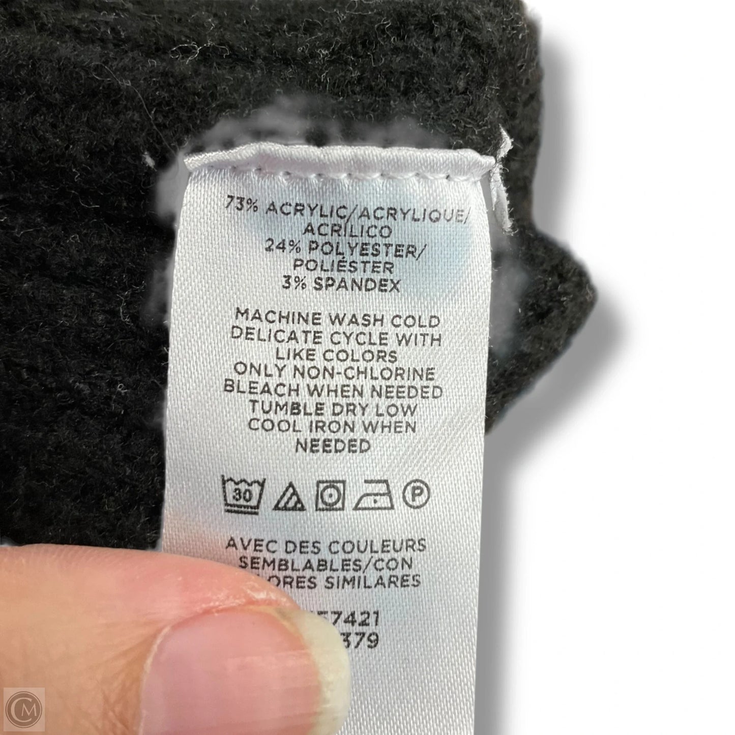 Sweater By Ann Taylor In Black, Size: Xs